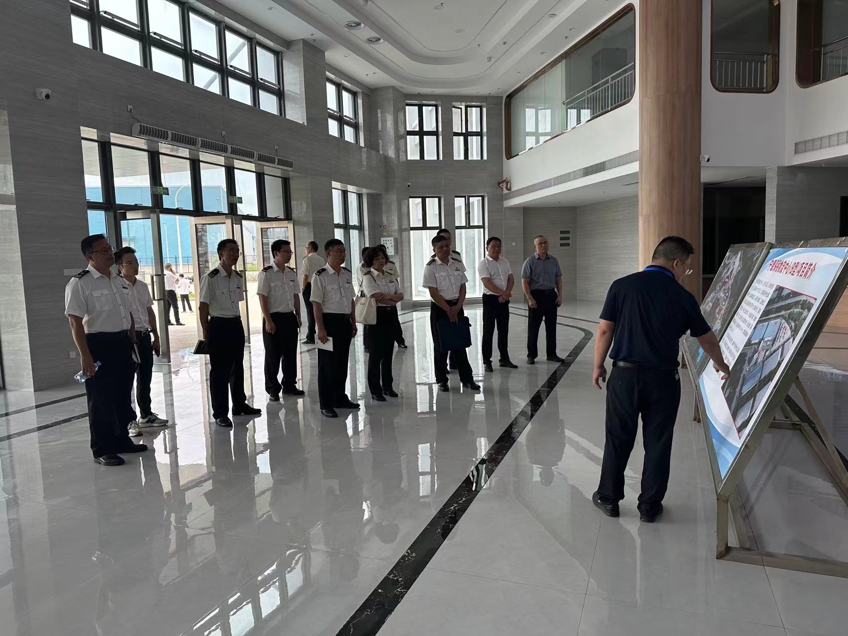 福州海關相關領導深入寧德保稅物流中心（B保）項目調研，蔡慧銘拍攝1.jpg